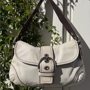 What Coach SoHo Leather Shoulder Bag
